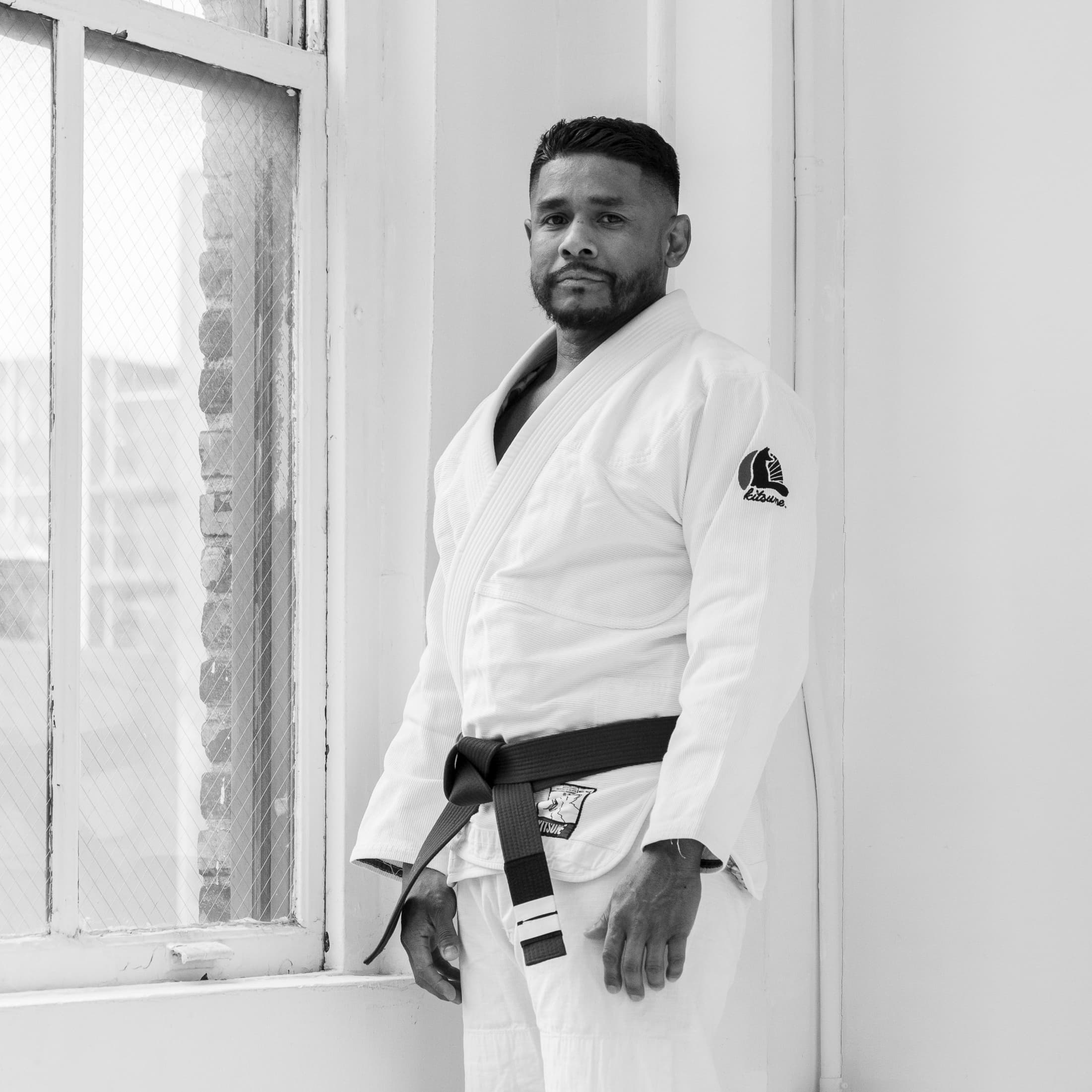 Barjes doing martial arts